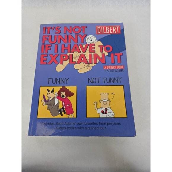 Dilbert Books Comics By Scott Adams Lot of 5 Large Paperback, Dilbert Future HB - Picture 11 of 16